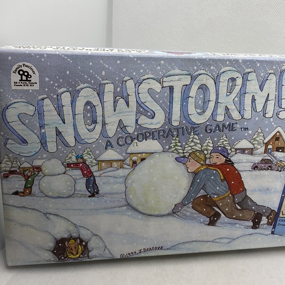 Snowstorm! Board Game: A Co-operative Game by Family Pastimes 1994 Complete - Picture 2 of 11